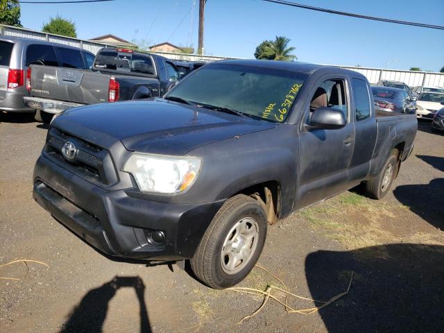 5TFTX4CN7DX029970 - 2013 TOYOTA TACOMA ACCESS CAB GRAY photo 2