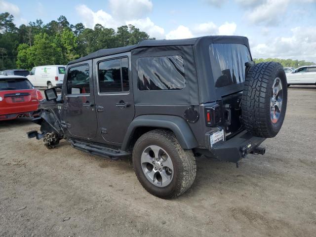 1C4BJWDG8HL680627 - 2017 JEEP WRANGLER U SPORT Grafito foto 2