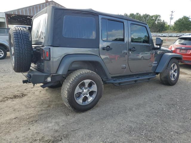 1C4BJWDG8HL680627 - 2017 JEEP WRANGLER U SPORT Grafito foto 3