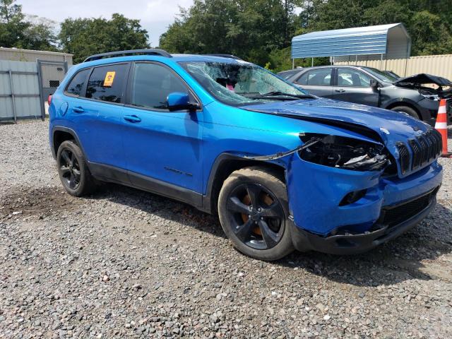 1C4PJLCB6JD615222 - 2018 JEEP CHEROKEE LATITUDE BLUE photo 4