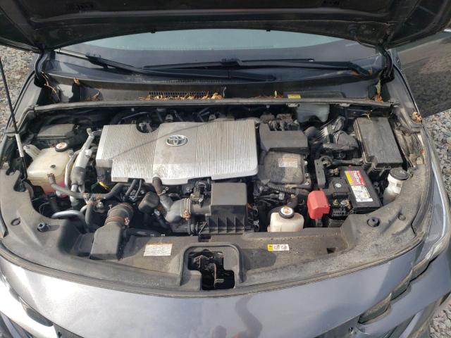 JTDKARFP8H3040660 - 2017 TOYOTA PRIUS PRIM ნაცრისფერი ფოტო 12