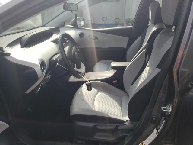 JTDKARFP8H3040660 - 2017 TOYOTA PRIUS PRIM ნაცრისფერი ფოტო 7