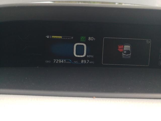 JTDKARFP8H3040660 - 2017 TOYOTA PRIUS PRIM ნაცრისფერი ფოტო 9