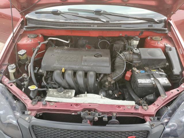 2T1BR32E14C224009 - 2004 TOYOTA COROLLA CE წითელი ფოტო 11