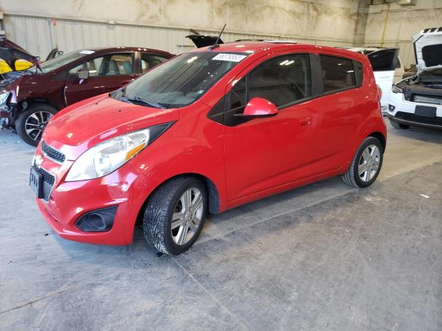 KL8CD6S9XEC565077 - 2014 CHEVROLET SPARK 1LT RED photo 1