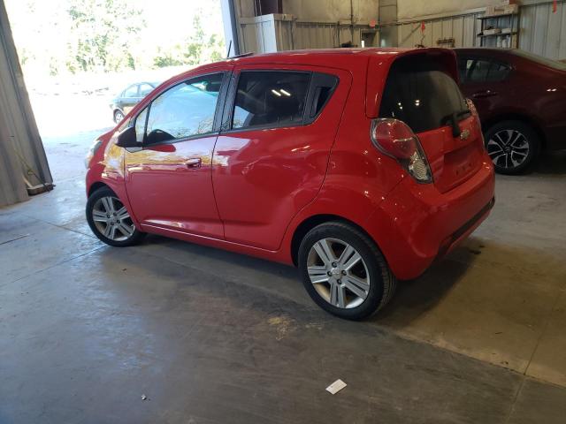 KL8CD6S9XEC565077 - 2014 CHEVROLET SPARK 1LT RED photo 2