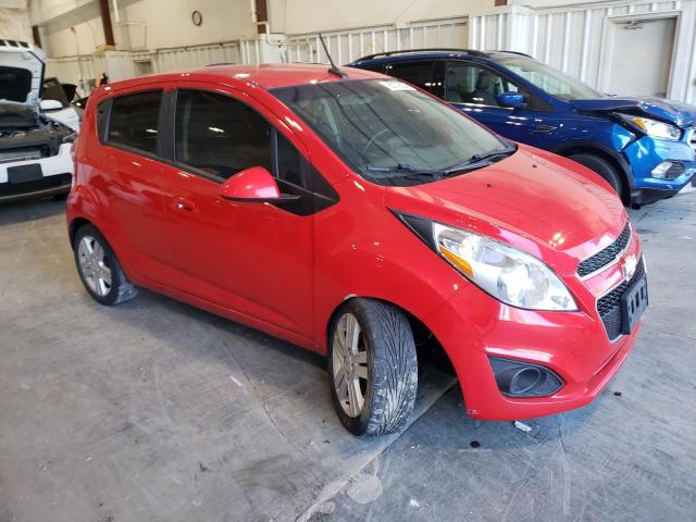 KL8CD6S9XEC565077 - 2014 CHEVROLET SPARK 1LT RED photo 4