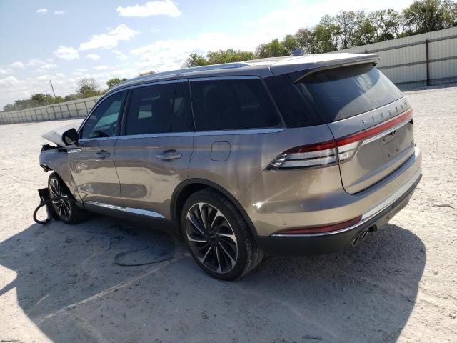 5LM5J7XC9LGL23544 - 2020 LINCOLN AVIATOR RESERVE GOLD photo 2