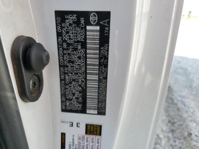 JTKJF5C78B3007295 - 2011 TOYOTA SCION TC Ağ foto 12