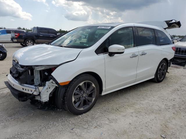5FNRL6H93PB004611 - 2023 HONDA ODYSSEY ELITE Blanco foto 1