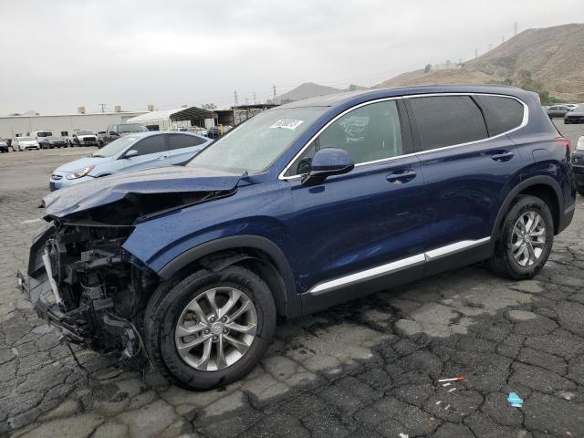 5NMS33AD3LH201138 - 2020 HYUNDAI SANTA FE SEL BLUE photo 1