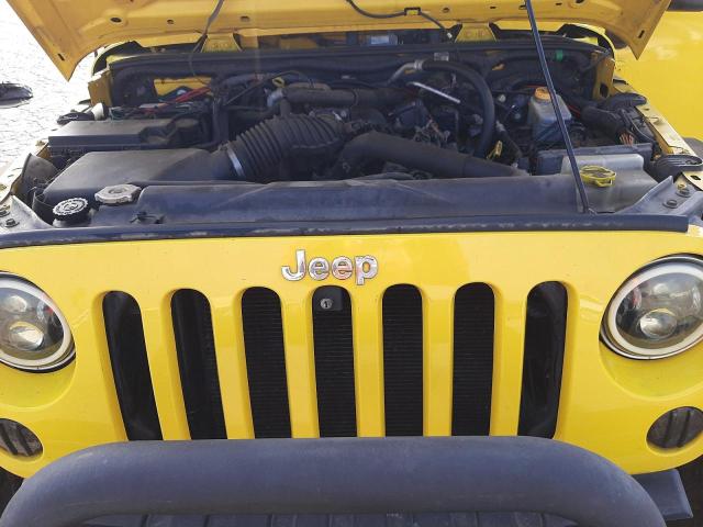 1J4GB39159L753857 - 2009 JEEP WRANGLER U X YELLOW photo 11