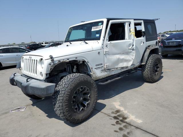 1C4BJWDGXFL751095 - 2015 JEEP WRANGLER U SPORT WHITE photo 1