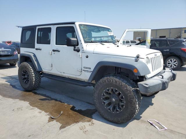 1C4BJWDGXFL751095 - 2015 JEEP WRANGLER U SPORT WHITE photo 4