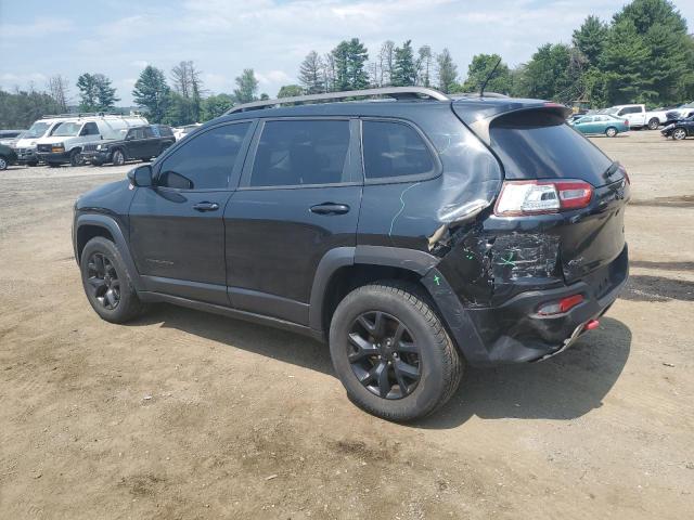 1C4PJMBS7FW502804 - 2015 JEEP CHEROKEE TRAILHAWK BLACK photo 2