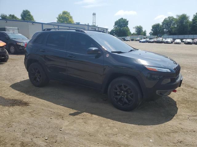 1C4PJMBS7FW502804 - 2015 JEEP CHEROKEE TRAILHAWK BLACK photo 4