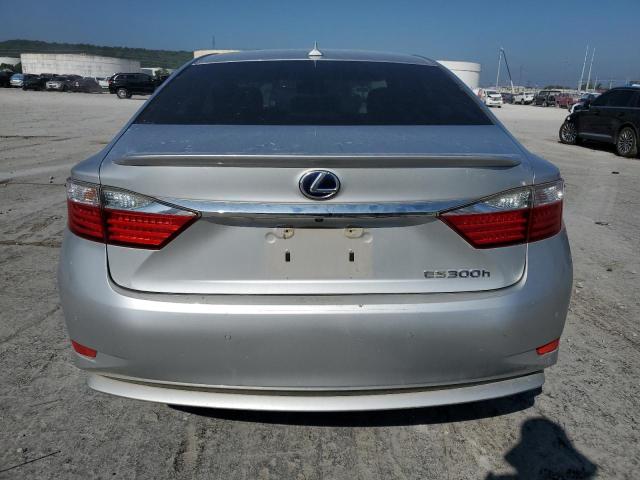 JTHBW1GG2E2057147 - 2014 LEXUS ES 300H SILVER photo 6