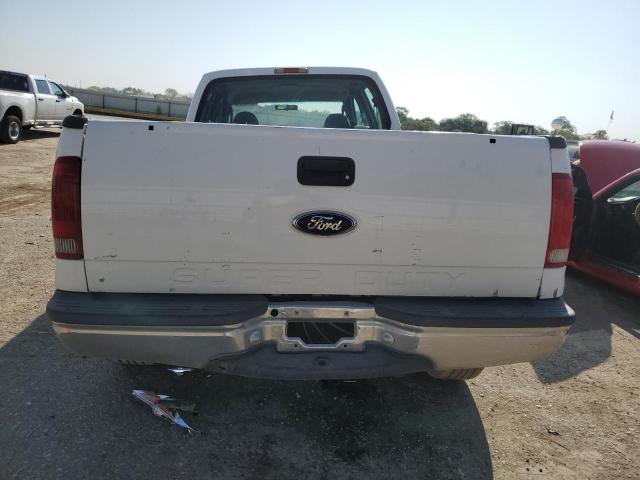 1FTWW30P05EB31785 - 2005 FORD F350 SRW SUPER DUTY WHITE photo 6