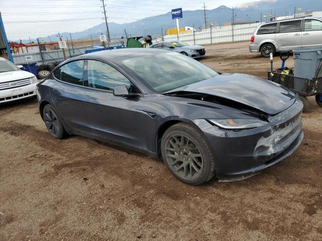 5YJ3E1EA5RF786964 - 2024 TESLA MODEL 3 黑色 照片 4