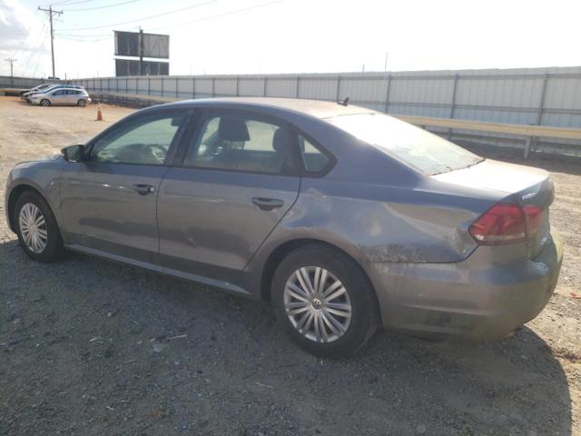 1VWAT7A37EC094040 - 2014 VOLKSWAGEN PASSAT S GRAY photo 2