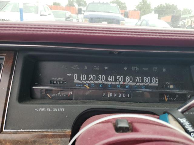 1LNLM81W1NY691787 - 1992 LINCOLN TOWN CAR EXECUTIVE WHITE photo 9