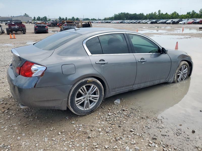 JN1CV6APXDM713826 - 2013 INFINITI G37 BASE GRAY photo 3