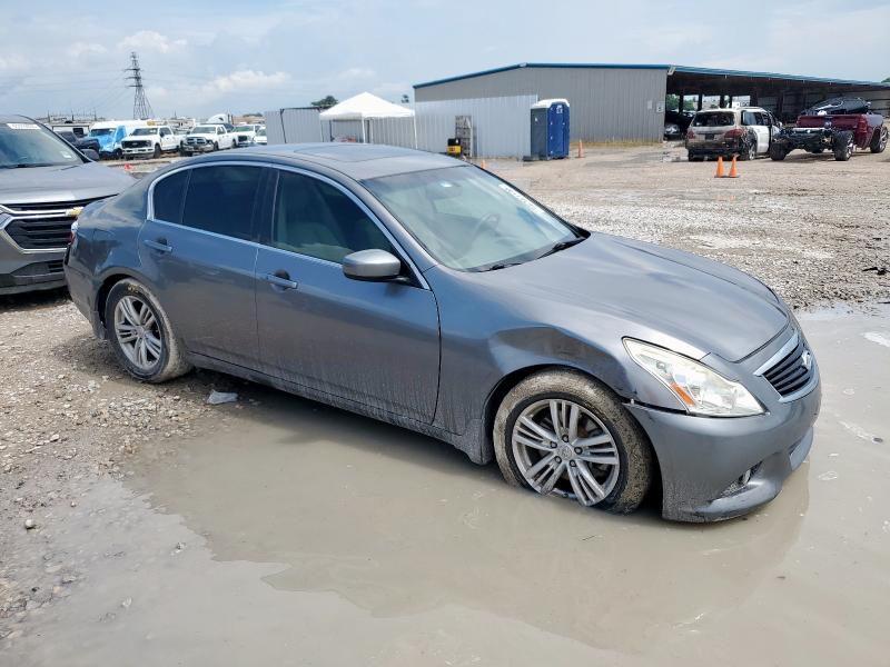 JN1CV6APXDM713826 - 2013 INFINITI G37 BASE GRAY photo 4