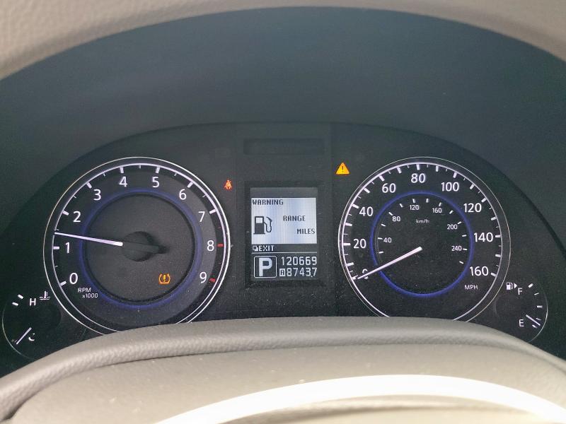 JN1CV6APXDM713826 - 2013 INFINITI G37 BASE GRAY photo 9