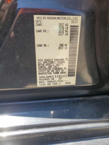 1N4AL3AP8JC126122 - 2018 NISSAN ALTIMA 2.5 გრაფიტი ფოტო 13