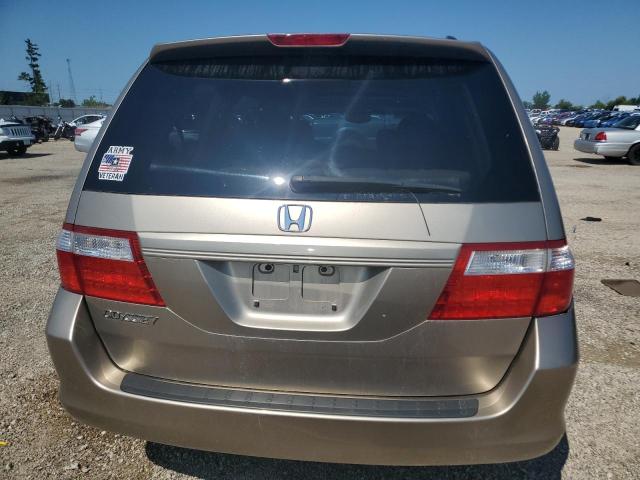 5FNRL38606B402426 - 2006 HONDA ODYSSEY EXL თაფლისფერი ფოტო 6