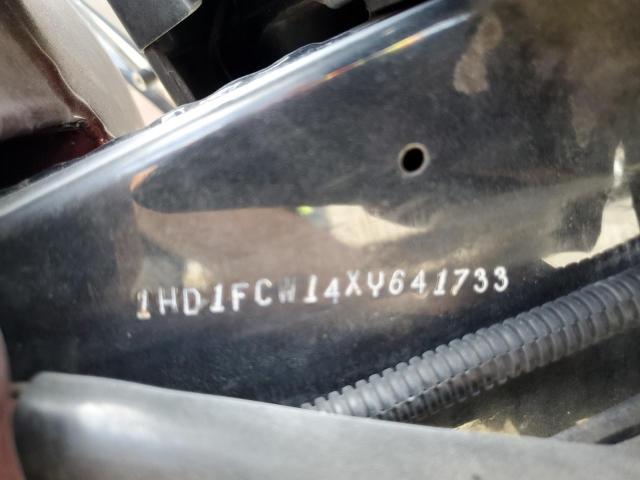 1HD1FCW14XY641733 - 1999 HARLEY-DAVIDSON FLHTCUI 勃艮第红 照片 10