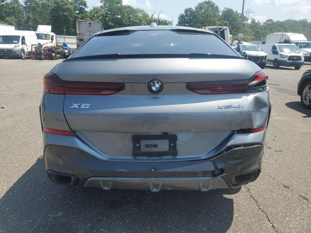 5UX33EX04S9Z62483 - 2025 BMW X6 XDRIVE40I GRAY photo 6