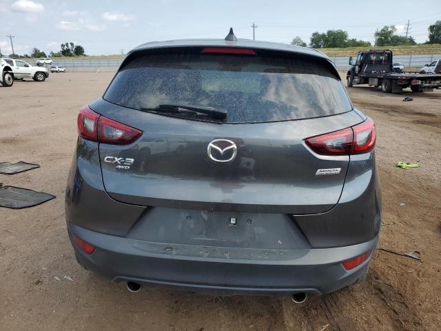 JM1DKFD70J0318272 - 2018 MAZDA CX-3 GRAND TOURING GRAY photo 6