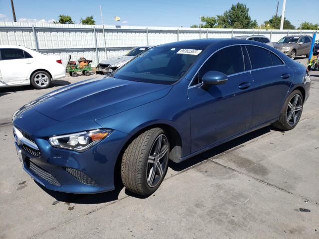 WDD5J4HB5LN070722 - 2020 MERCEDES-BENZ CLA 250 4MATIC BLUE photo 1