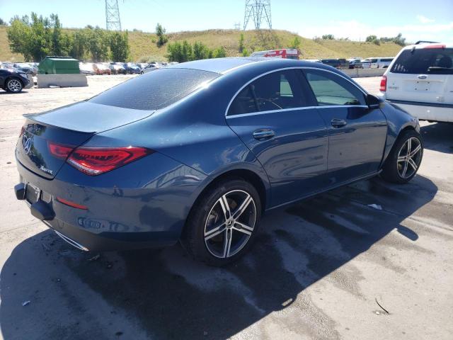 WDD5J4HB5LN070722 - 2020 MERCEDES-BENZ CLA 250 4MATIC BLUE photo 3