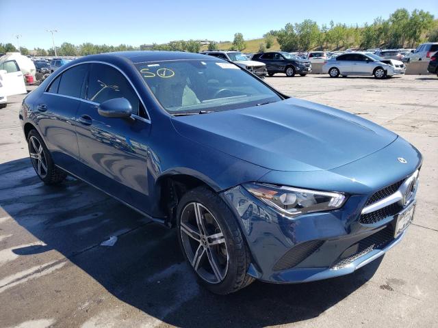 WDD5J4HB5LN070722 - 2020 MERCEDES-BENZ CLA 250 4MATIC BLUE photo 4