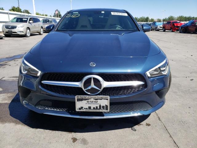 WDD5J4HB5LN070722 - 2020 MERCEDES-BENZ CLA 250 4MATIC BLUE photo 5