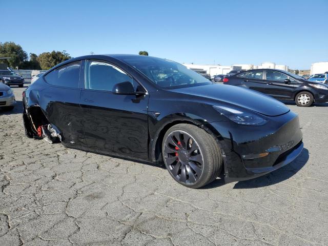 7SAYGDEF1RF205315 - 2024 TESLA MODEL Y Қара фото 4