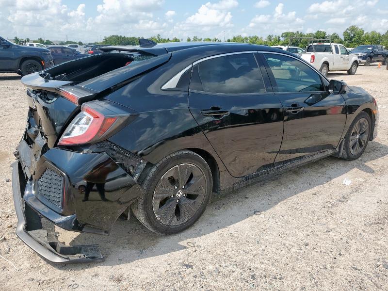SHHFK7H5XJU235410 - 2018 HONDA CIVIC EX BLACK photo 3