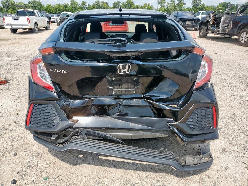 SHHFK7H5XJU235410 - 2018 HONDA CIVIC EX BLACK photo 6