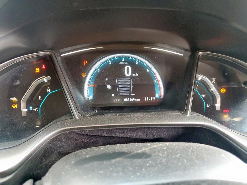 SHHFK7H5XJU235410 - 2018 HONDA CIVIC EX BLACK photo 9