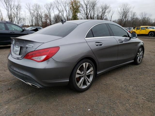 WDDSJ4GB5JN692447 - 2018 MERCEDES-BENZ CLA 250 4MATIC GRAY photo 3