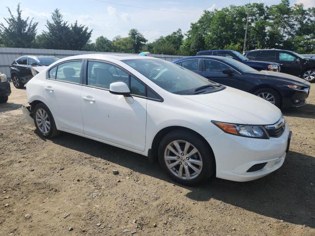 2HGFB2F80CH521881 - 2012 HONDA CIVIC EX WHITE photo 4