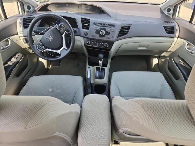 2HGFB2F80CH521881 - 2012 HONDA CIVIC EX WHITE photo 8