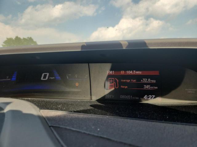 2HGFB2F80CH521881 - 2012 HONDA CIVIC EX WHITE photo 9