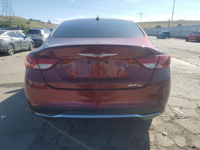 1C3CCCCB4FN561076 - 2015 CHRYSLER 200 C RED photo 6