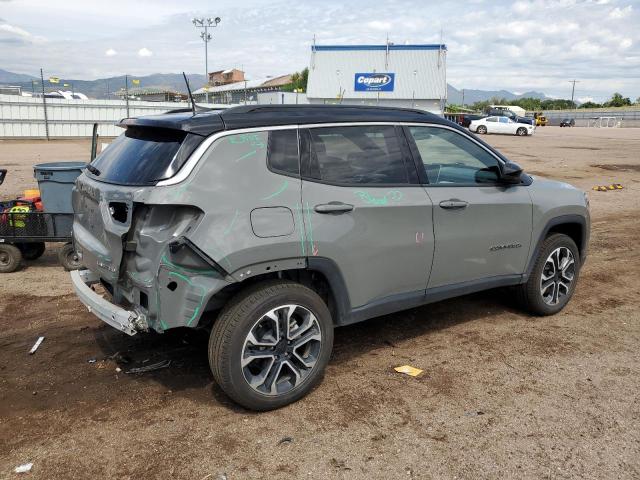 3C4NJDCN9PT519952 - 2023 JEEP COMPASS LIMITED GRAY photo 3