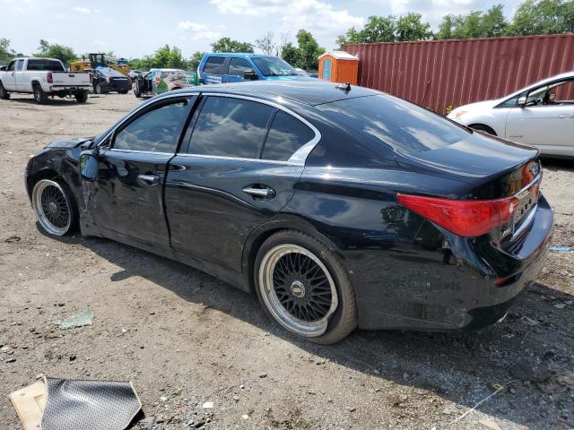 JN1BV7AR8FM407374 - 2015 INFINITI Q50 BASE BLACK photo 2