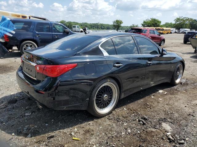 JN1BV7AR8FM407374 - 2015 INFINITI Q50 BASE BLACK photo 3