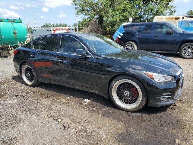 JN1BV7AR8FM407374 - 2015 INFINITI Q50 BASE BLACK photo 4